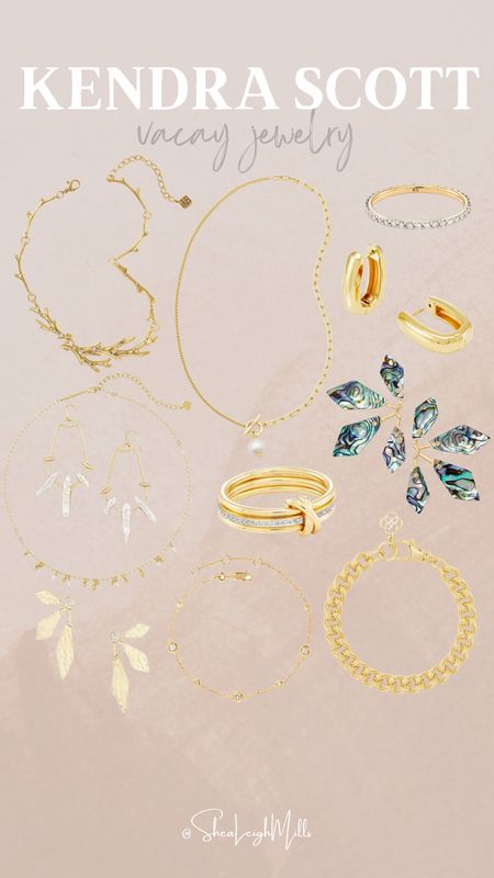 Kendra Scott new pieces I am loving

#kendrascott #jewelry #earrings #ring #necklace #finejewelry #goldjewelry #vacayvibes #vacationlooks #vacationstyle

#LTKSeasonal #LTKGiftGuide #LTKTravel