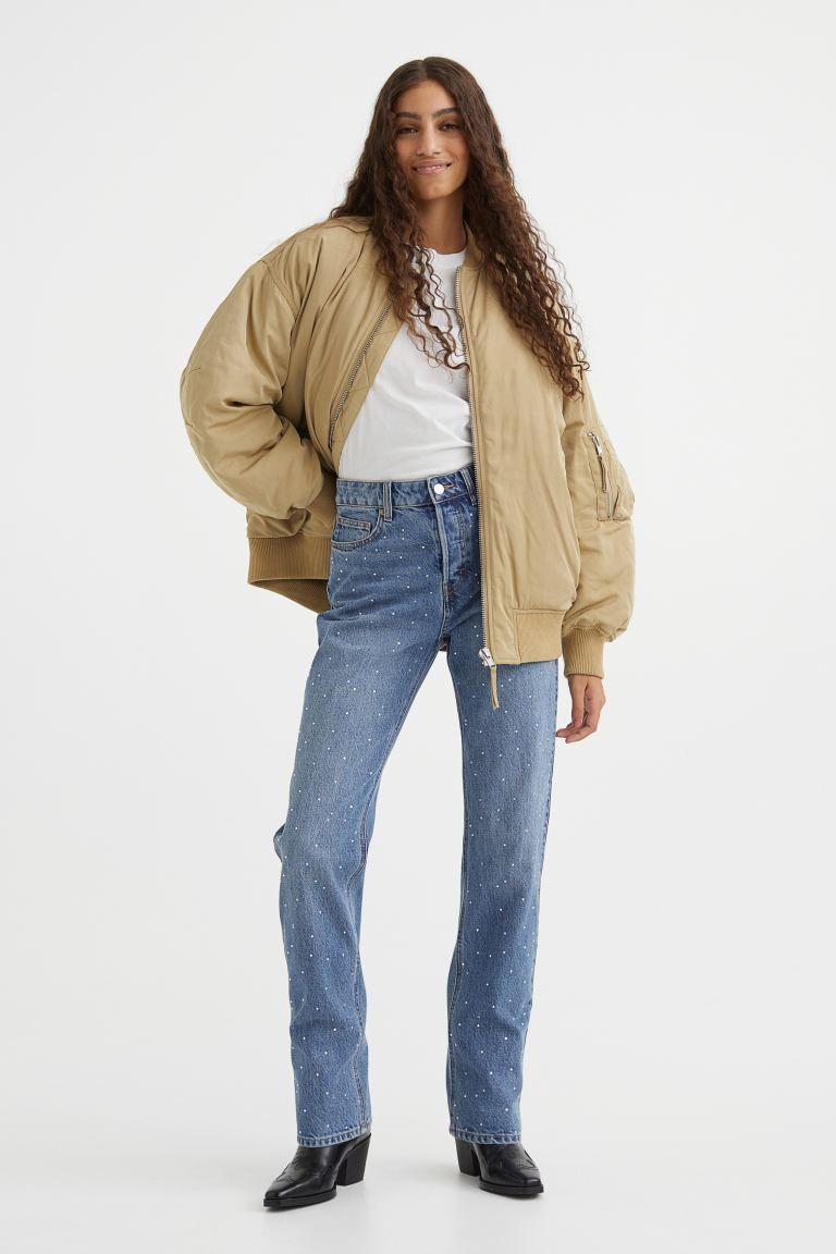 Straight High Jeans | H&M (US + CA)