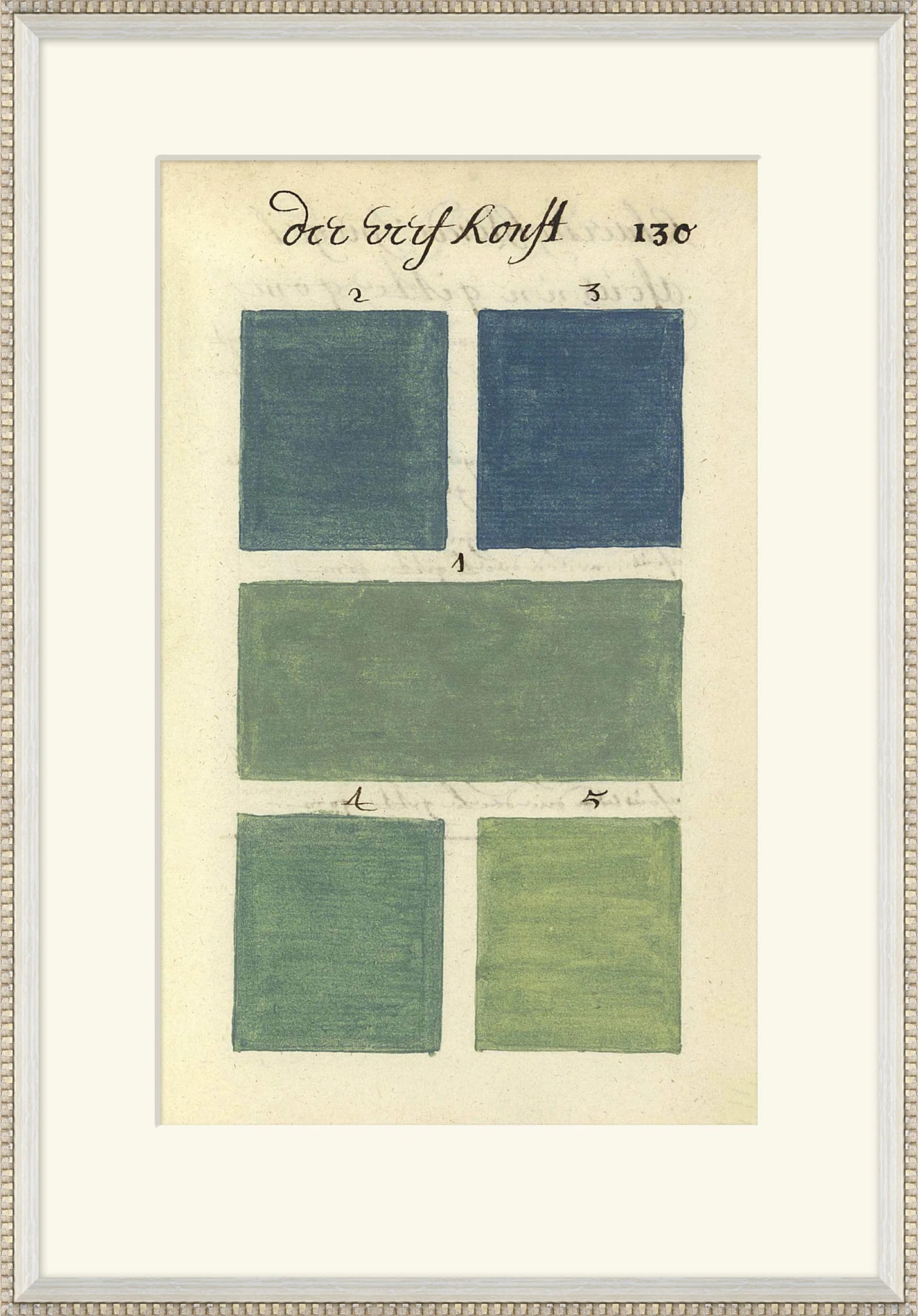 Antique Color Swatches Giclee Print | Perigold