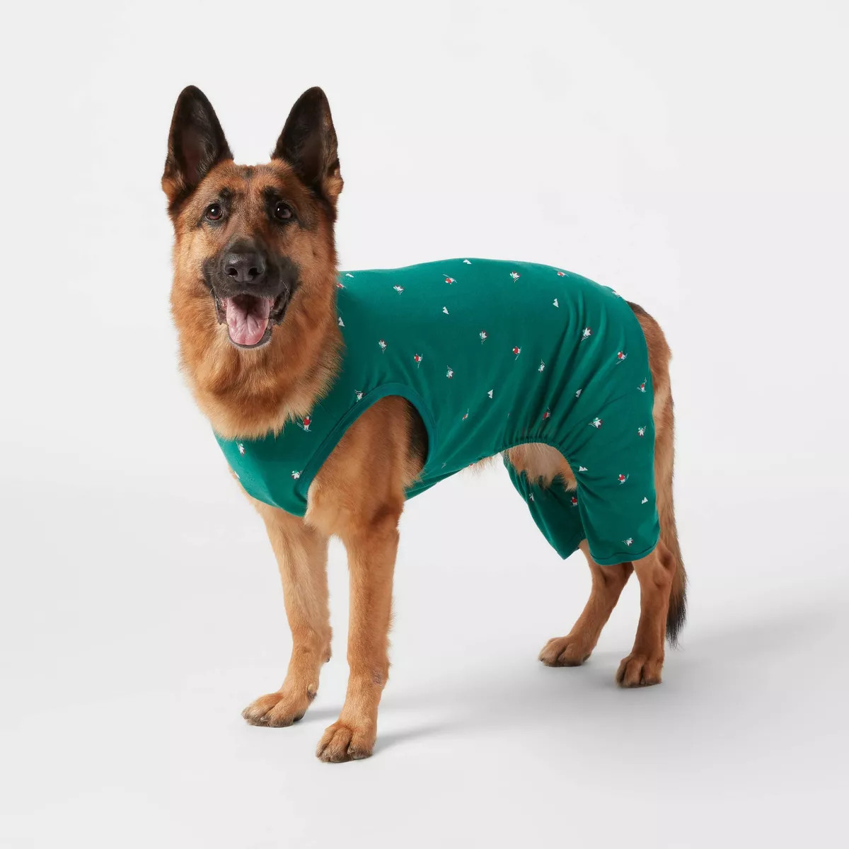 Polar Bear Print Jersey Holiday Matching Family Dog and Cat Pajamas - Wondershop™ Green | Target