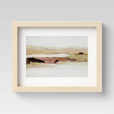 Watercolor Landscape Framed - Project 62™ | Target