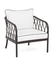 29x28 Outdoor Metal Frame Accent Chair | TJ Maxx
