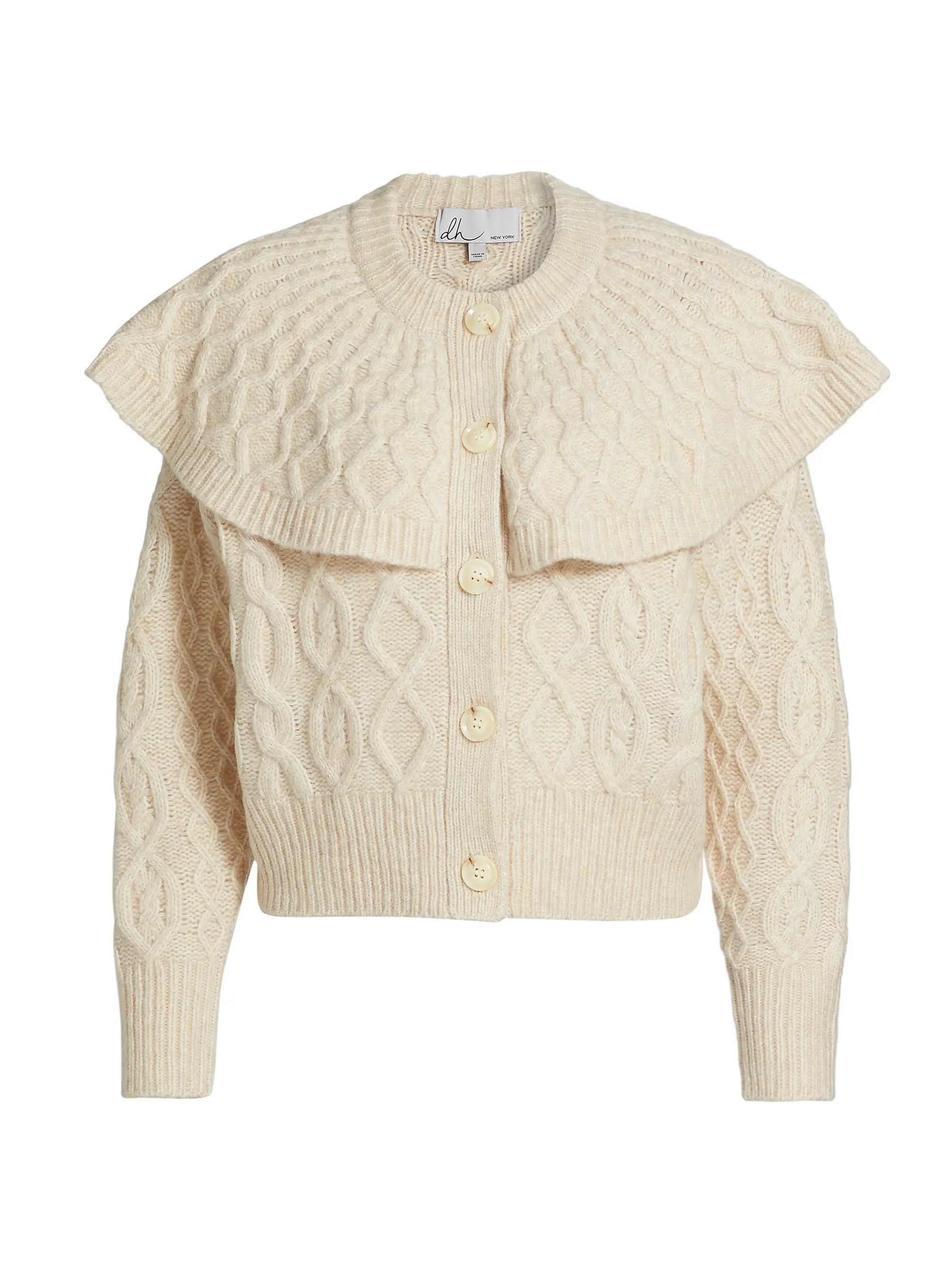 Domino Caped Cardigan | Saks Fifth Avenue