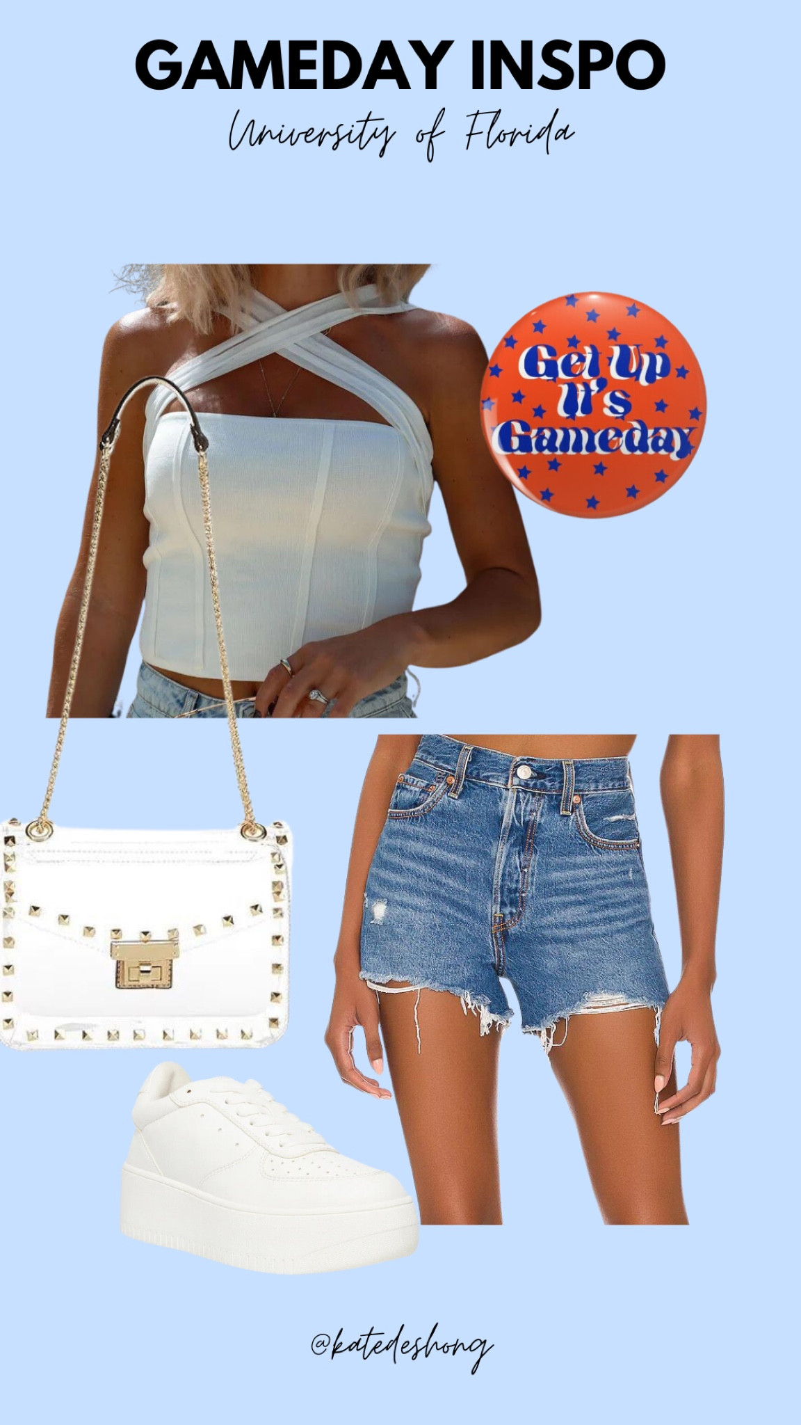 Gameday outfits. College game day. Football. Sports. University of florida. University of Georgia. Louisiana state university. Tigers. Auburn university. Gators. Bulldogs. Dawgs. UF. LSU. UGA. AU. sec. Southern game day. SEC. What to wear to a football game. Saturday football. Fall football outfits. Romper. Matching set. Dress. Orange and blue. Florida gators 

#LTKBacktoSchool #LTKstyletip #LTKSeasonal