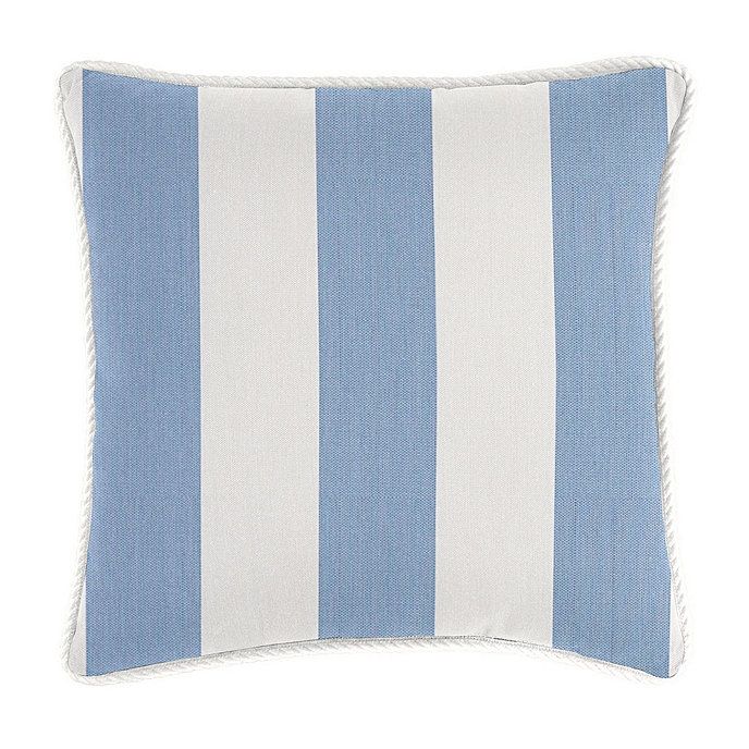 Corded Outdoor Canopy Stripe Pillows | Ballard Designs, Inc.