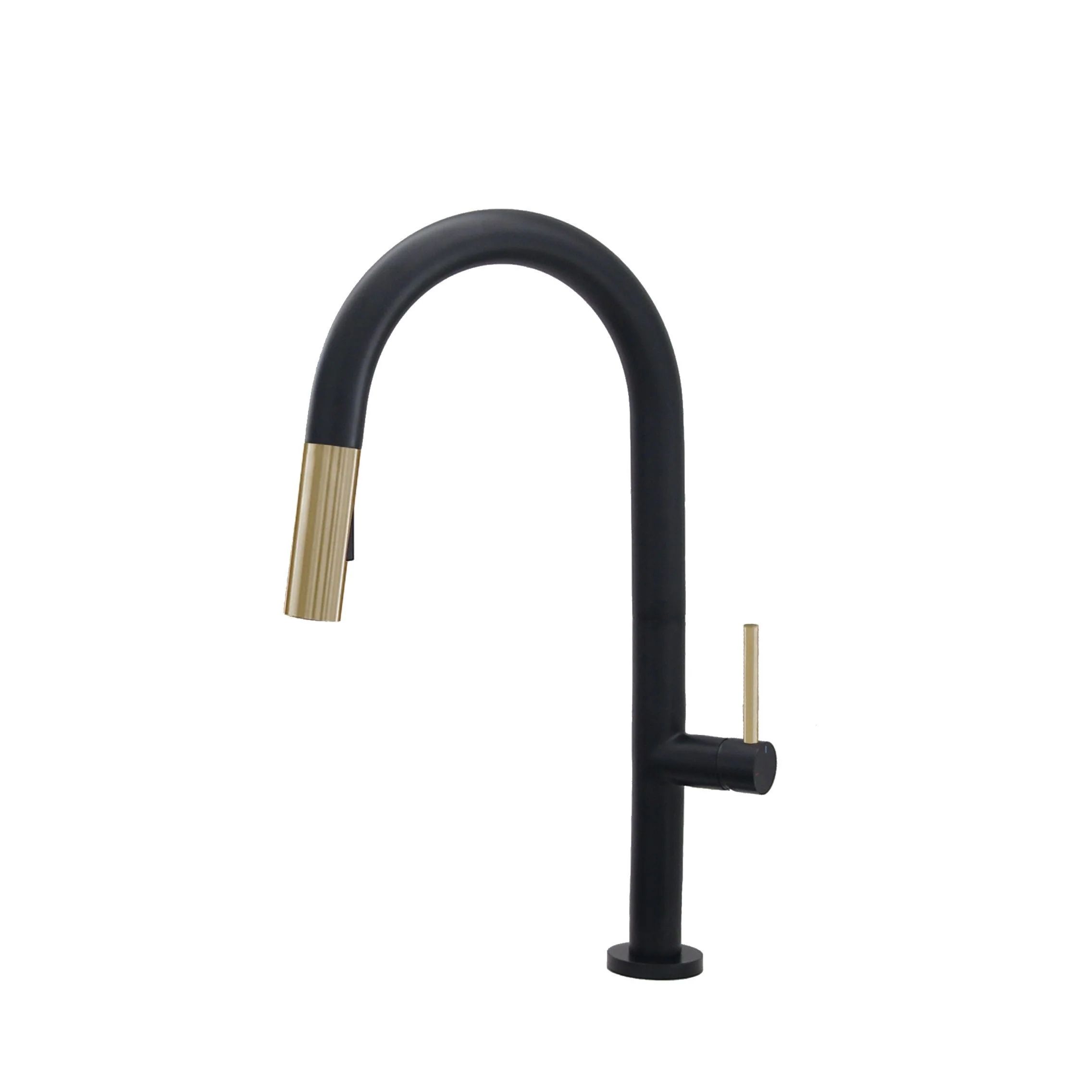 STYLISH Catania 17.25" Kitchen Faucet Single Handle Pull Down Dual Mod | Renoz