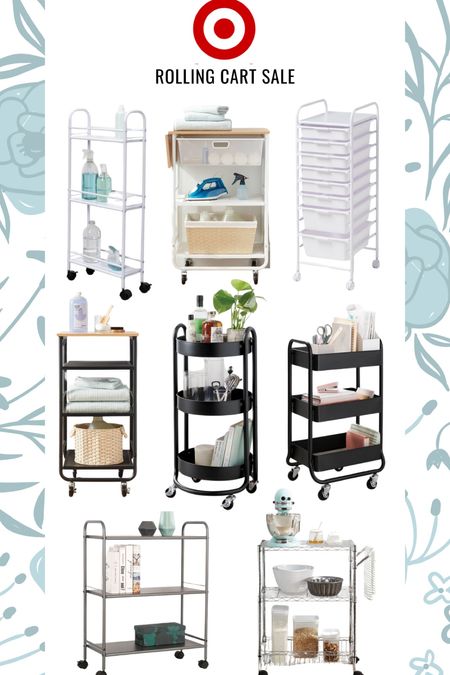Rolling carts on sale this week! 

#LTKHome