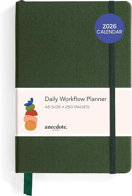 Anecdote 2026 Planner: A Monthly, Weekly & Daily Planner 2026 for Planning Your Success - A5 Size... | Amazon (US)