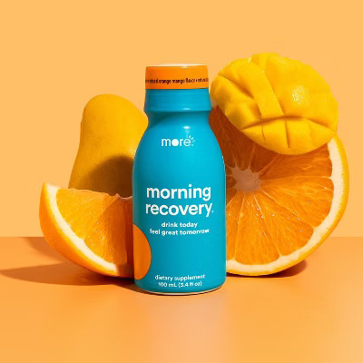 Morning Recovery Electrolyte, Milk Thistle Drink Proprietary Formula to Hydrate & Recover, Highly Soluble Liquid DHM, Orange Mango - Pack of 6 | Target