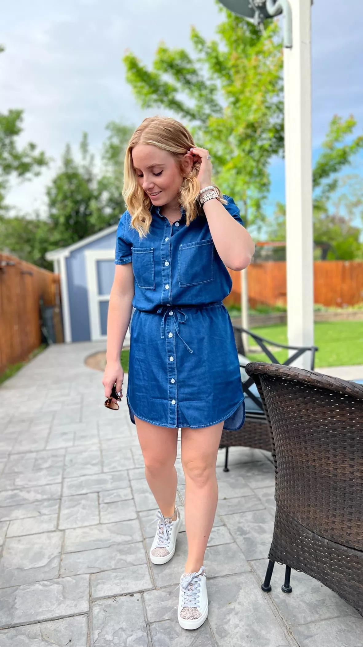 Spring Denim Dress Spring Denim Dress