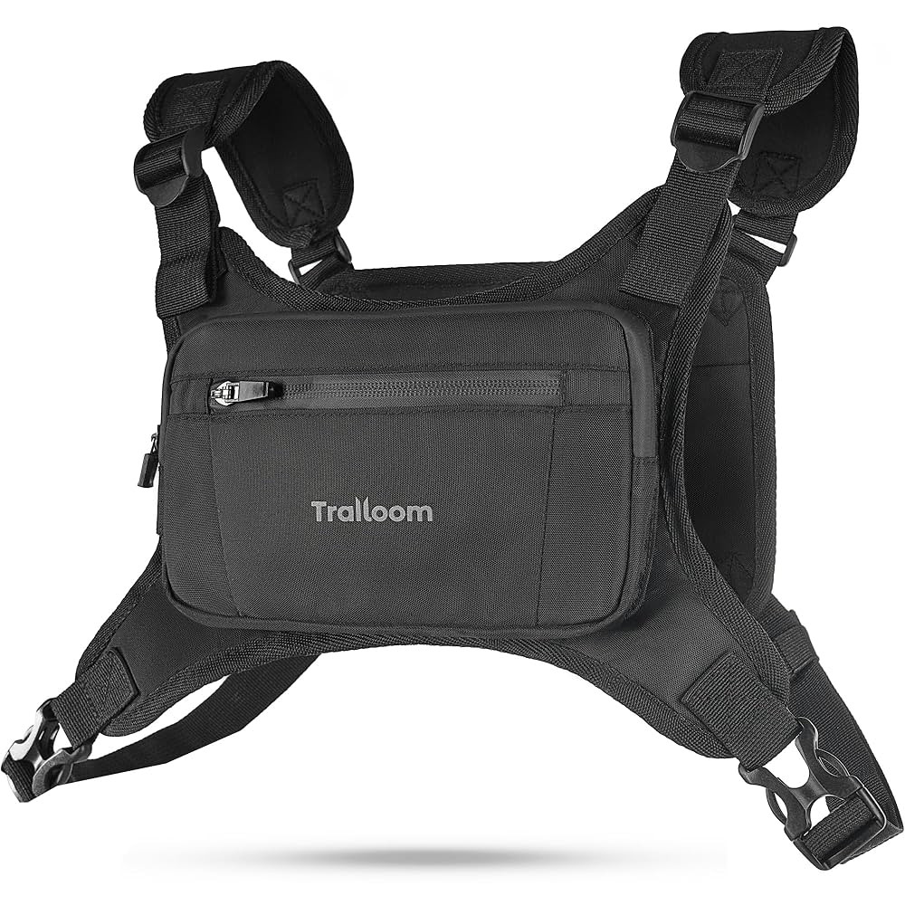 Running Chest Pack, Reflective Vest, Water Repellent, Phone Holder, Workout Bag for Runners, Cycl... | Amazon (US)