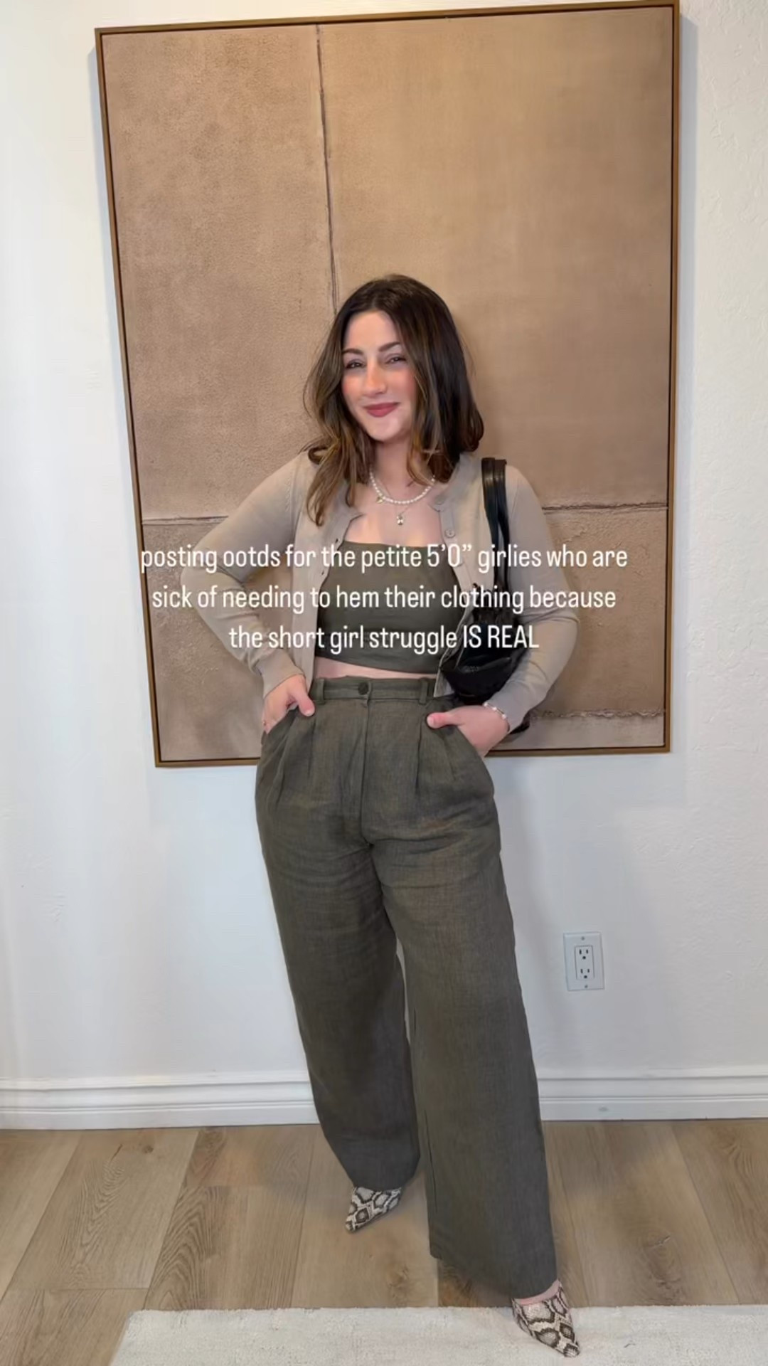 Petite friendly outfits!! 

Outfit 1: 
Cardigan size small - size up if you’re larger busted! 
Top size small
Exact pants sold out in petite in this color but available in others! I linked similar too + same color different style linked!

Outfit 2: 
Bubble top size small
Exact skirt sold out but I linked similar 

Outfit 3: 
Crop bra top size small
7/8 leggings size small petite 
USE CODE: 10MIMI

Outfit 4: 
Linen top size small
Shorts size small 
USE CODE: 10MIMI

Outfit 5: 
Corset top size small
Pants size medium 

Taudrey jewelry use code Mimi15 


5’0” 145lbs 


#LTKPetite #LTKStyleTip #LTKWatchNow