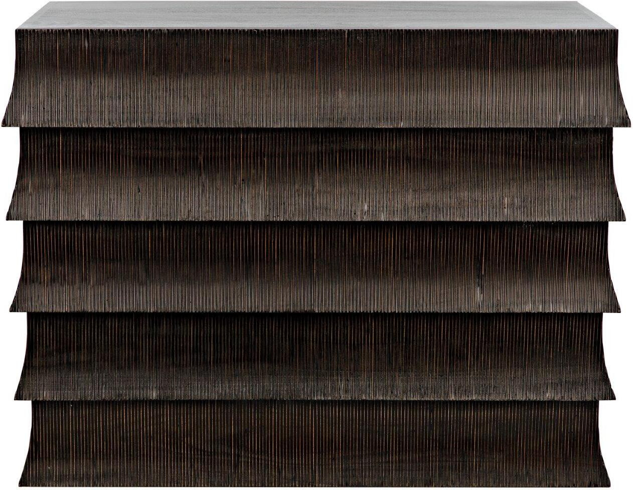 Ava Dresser In Light Brown and Black | 1stopbedrooms