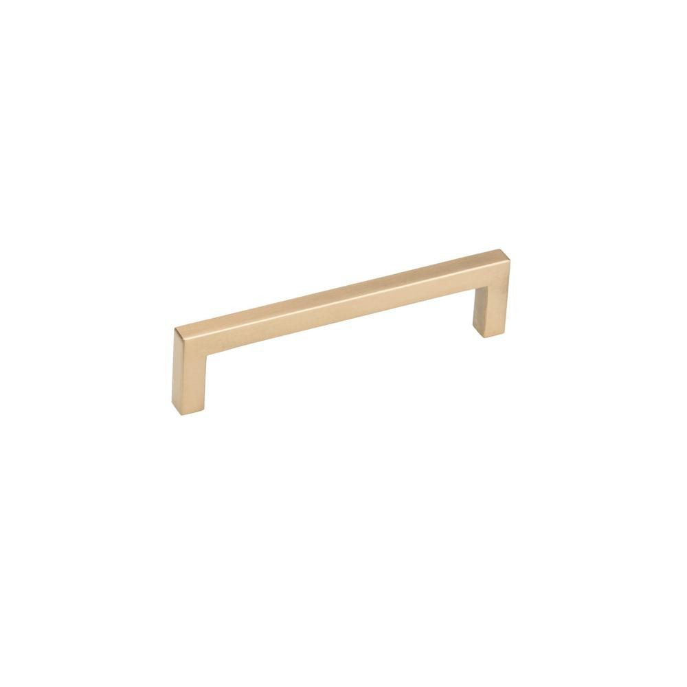 Richelieu Hardware 5-1/16 in. (128 mm) Champagne Bronze Contemporary Drawer Pull | The Home Depot
