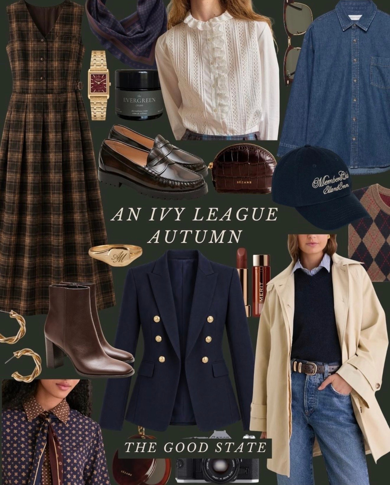 This is for my autumn girlies who romanticize golden autumn mornings layered in heritage knits while slowly strolling with a warm cup of coffee in hand. For the ladies who come alive as the leave begin to change and the air becomes crisp. This is for the ladies who love turtleneck sweaters, classic loafers, suede boots, wool blazers and the warm, welcoming tones of Autumn’s color palette. This collection is for the ladies already planning days at the Apple orchard and dreaming about the dinner parties the season holds. For the ones who undoubtedly appreciate classic staples, but who are also confident in pops of color, eclectic prints and who love finding ways to add texture to their outfits. For the ones inspired by Ralph Lauren, J.Crew and maybe even Lorelai Gilmore. This is for you my friends🍂