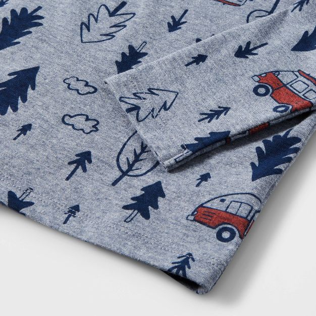Toddler Boys' Long Sleeve Jersey Knit Crewneck T-Shirt - Cat & Jack™ | Target
