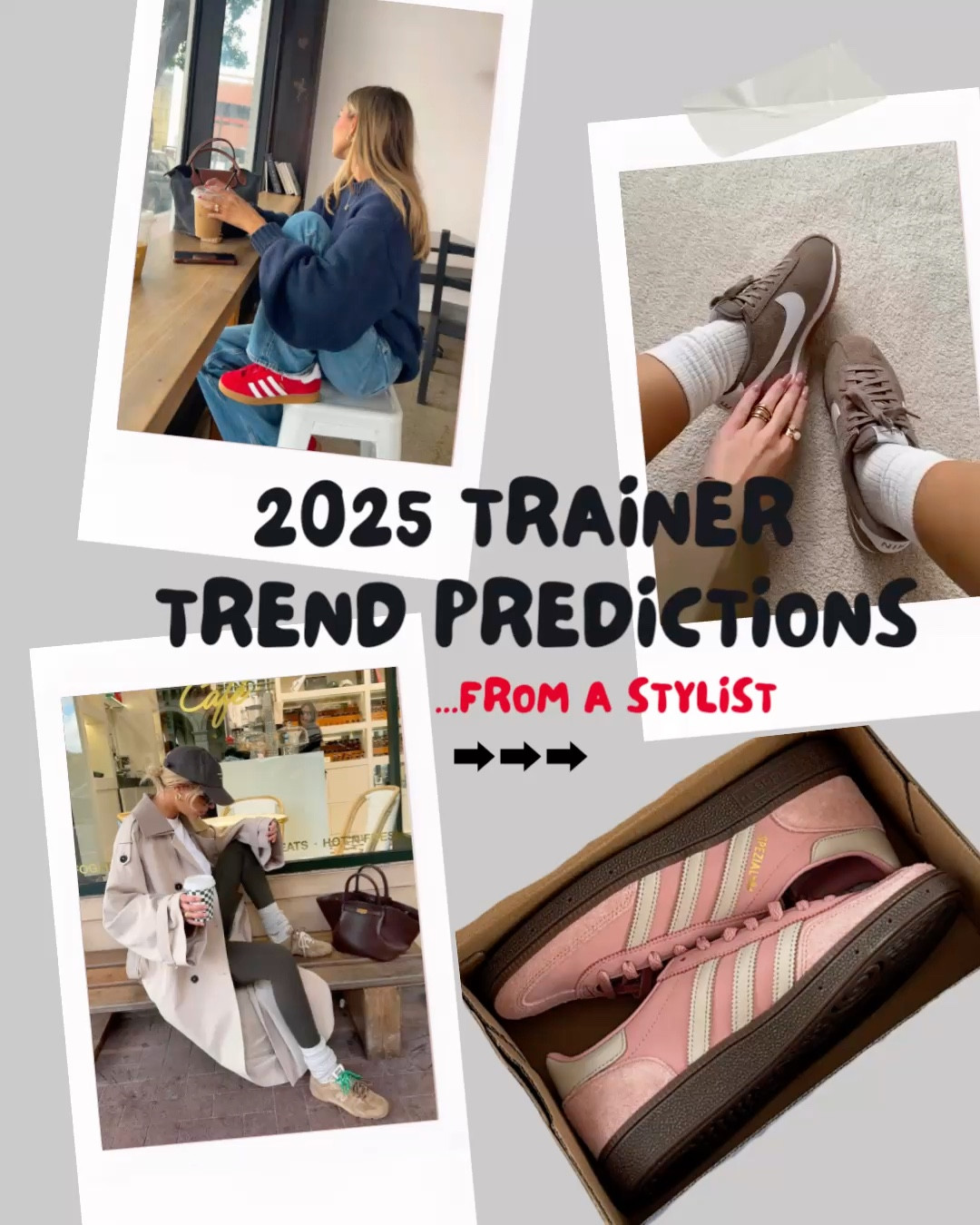 2025 Trending Trainer Predictions❤️‍🔥
Tags: Nike asics new balance adidas spezial Cortez samba gazelle 9060 530 gel kayano nyc spring chunky red navy pink suede gold silver pastels blue miu miu

#LTKshoes