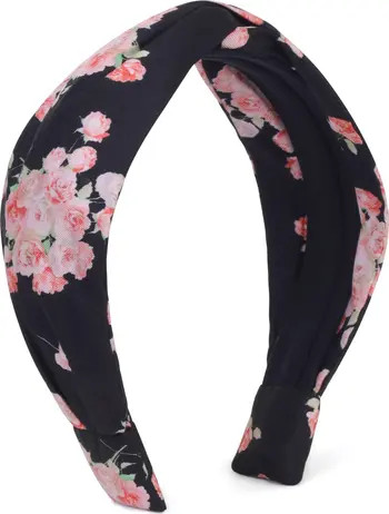 Mallory Floral Print Knotted Headband | Nordstrom