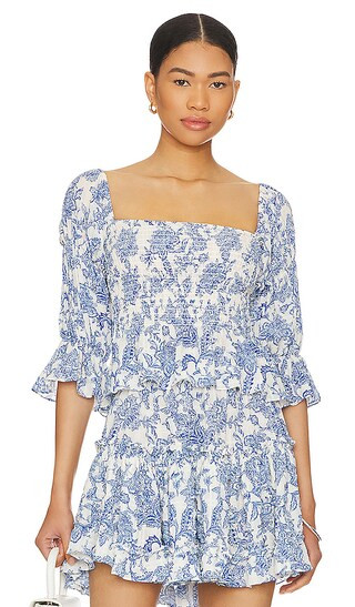 Vida Top in Ocean | Revolve Clothing (Global)