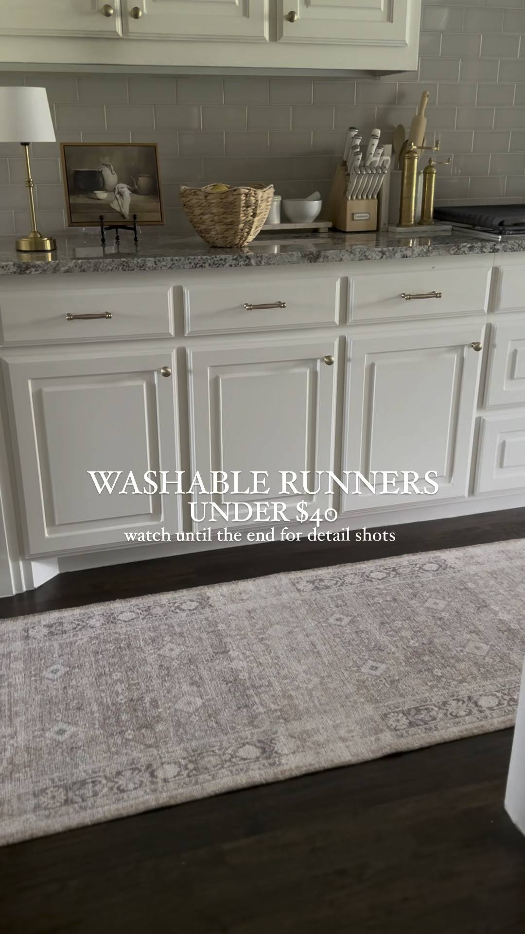 Washable runners, our everyday home, fall home, Walmart home decor, kitchen runners 

#LTKVideo #LTKFindsUnder50 #LTKHome