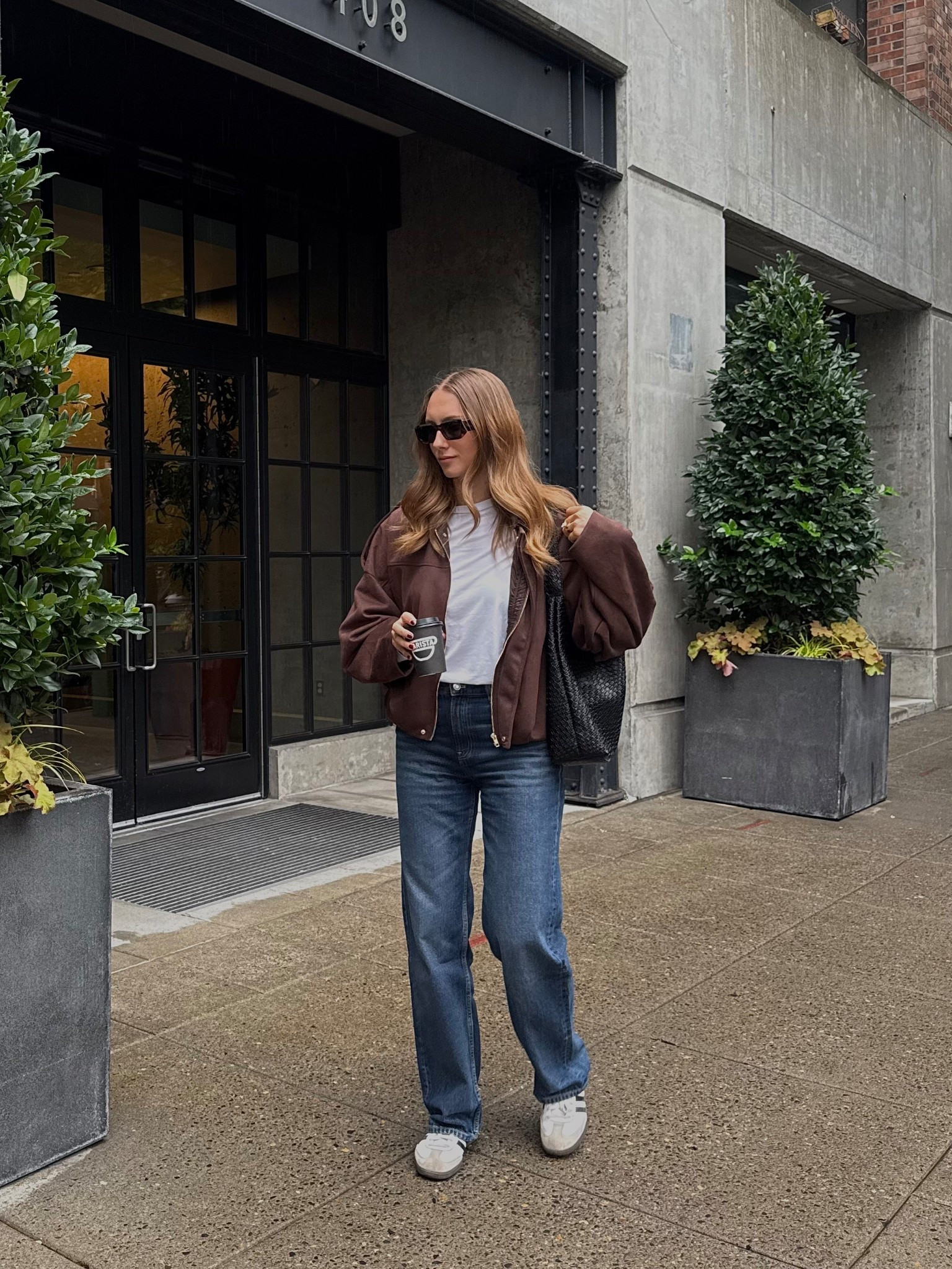 casual outfit🤎 #fall#outfit#jeans#fit#look#jacket

#LTKSeasonal