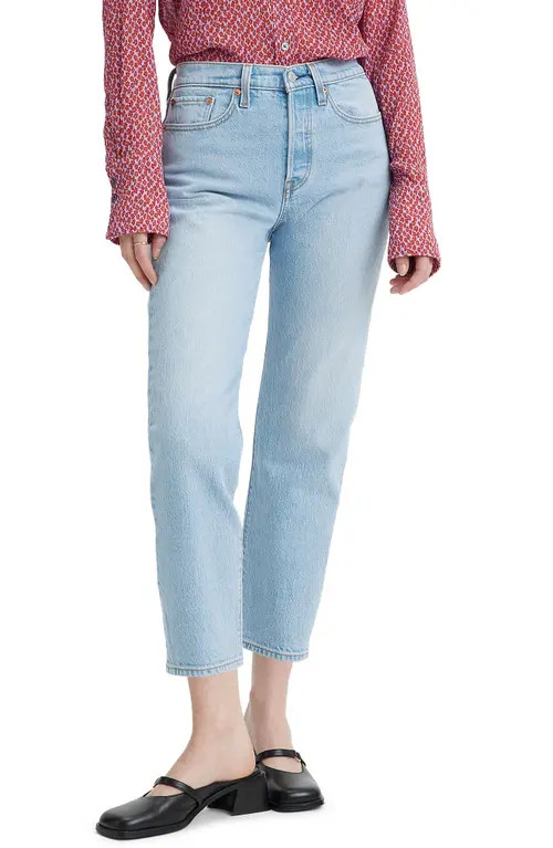 levi's Wedgie High Waist Straight Leg Jeans in Fully Baked at Nordstrom, Size 29 X 28 | Nordstrom