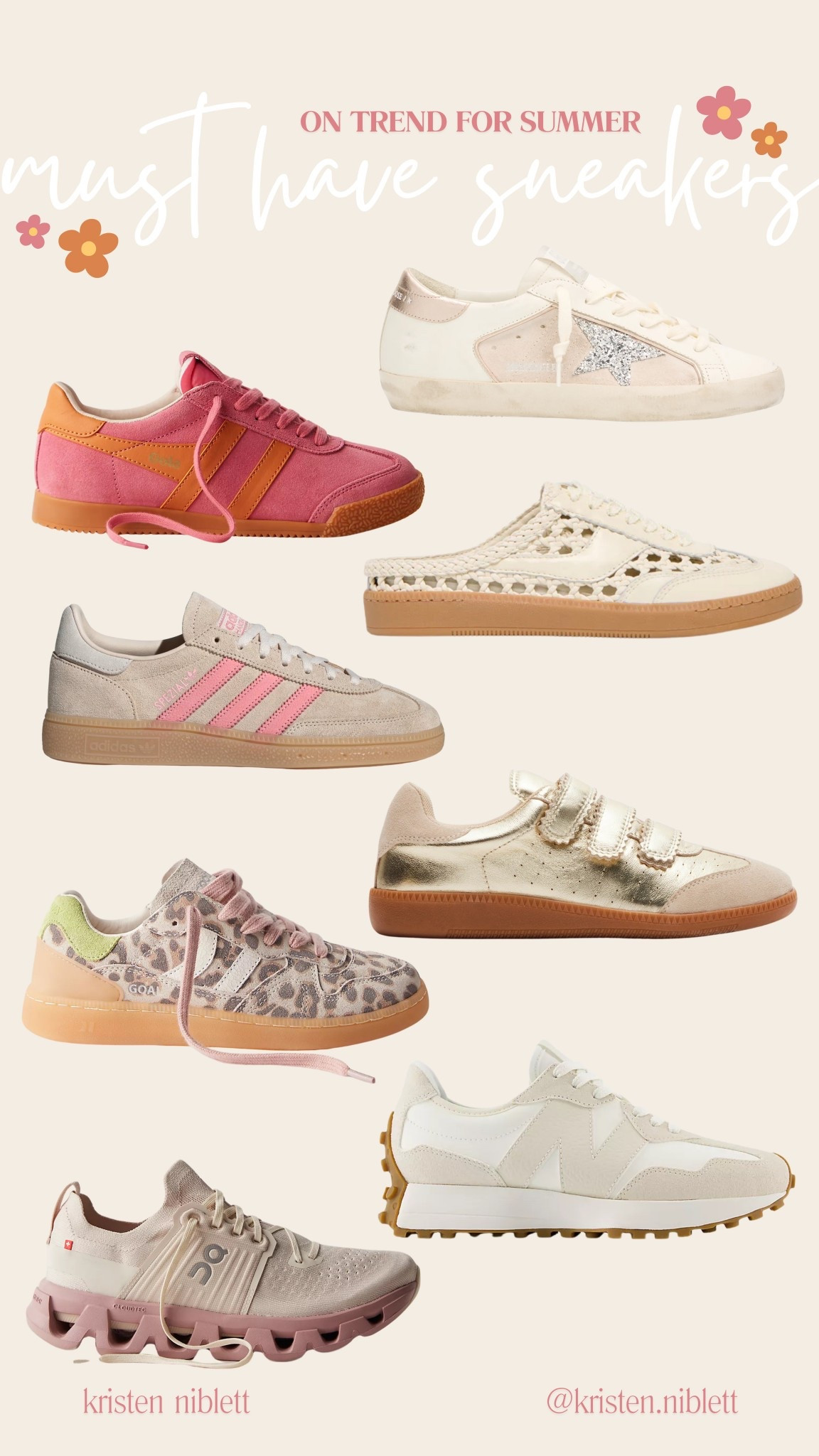 SUMMER SNEAKER TRENDS!
these are all perfect if you’re looking for splurge worthy sneakers you can wear all spring and summer!

#LTKSeasonal #LTKNYFW #LTKmomlife