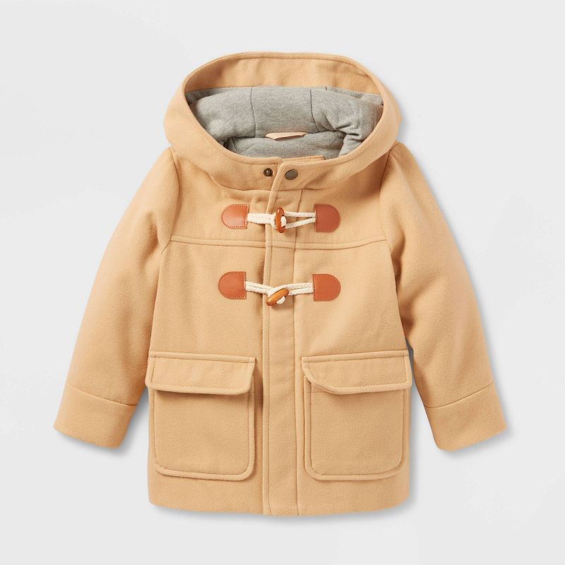 Toddler Long Sleeve Jacket - Cat & Jack™ Tan | Target