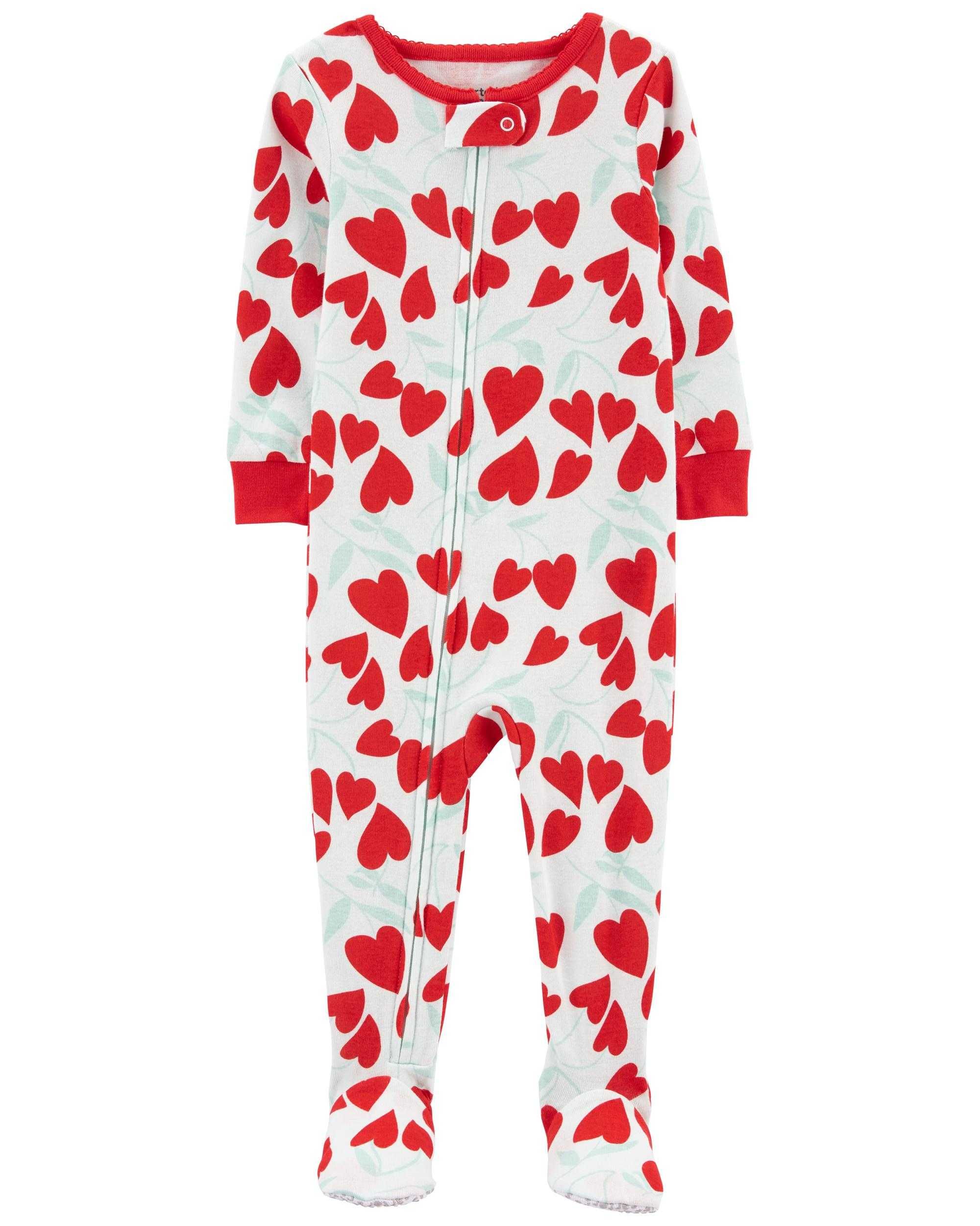 Toddler 1-Piece Cherry 100% Snug Fit Cotton Footie PJs | Carter's
