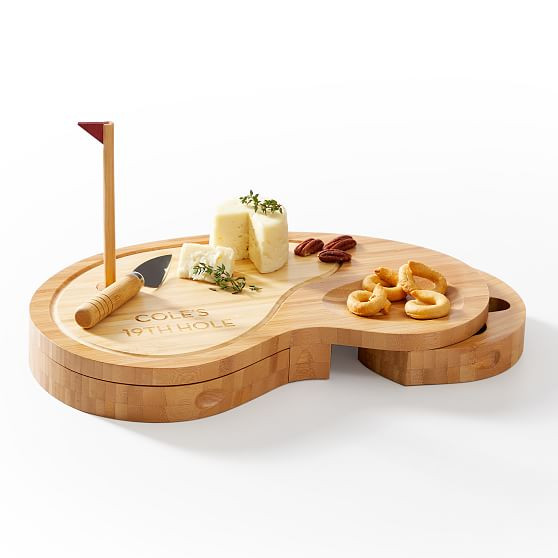 Golf Cheese Board and Knives Set | Mark and Graham