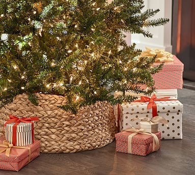 Beachcomber Basket Tree Collar | Pottery Barn (US)