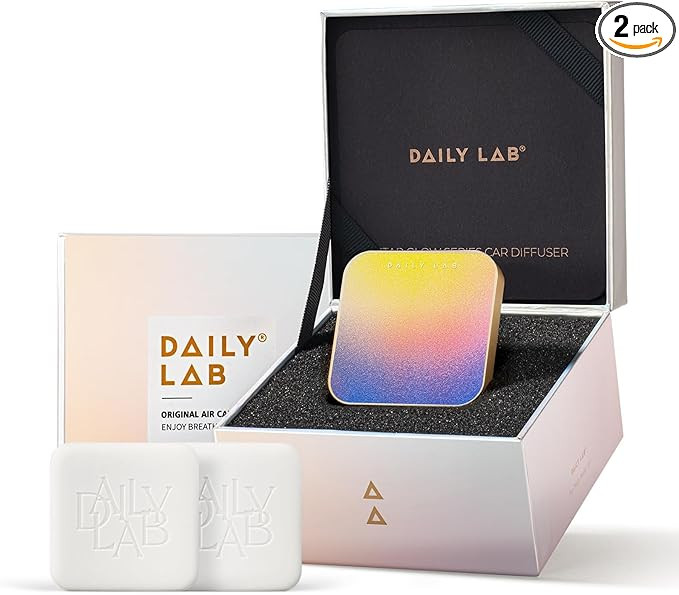 DAILY LAB Star Glow Tesla Air Freshener, Luxury Car Fragrance Diffuser for Model 3/Y, Car Air Ven... | Amazon (US)