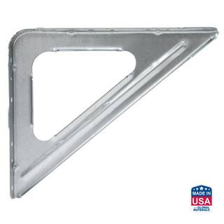 SBV 9 in. X 11 in. 16-Gauge Galvanized Shelf Bracket | The Home Depot