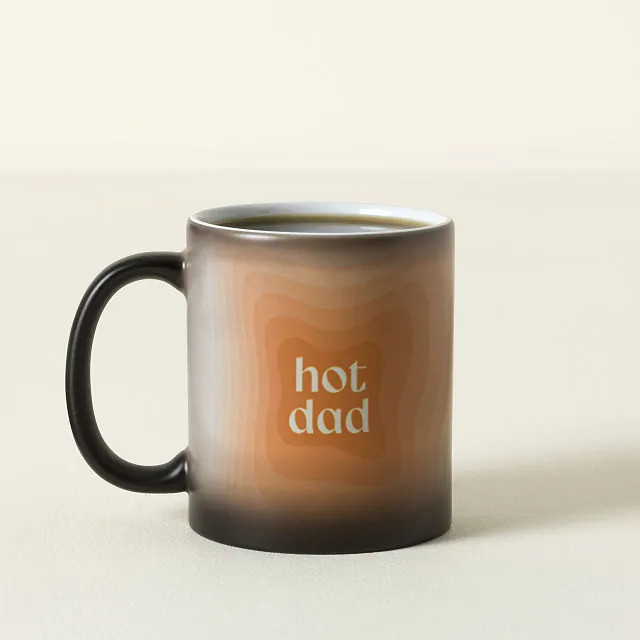 Mostly Cool (Sometimes Hot) Dad Color Change Mug | UncommonGoods