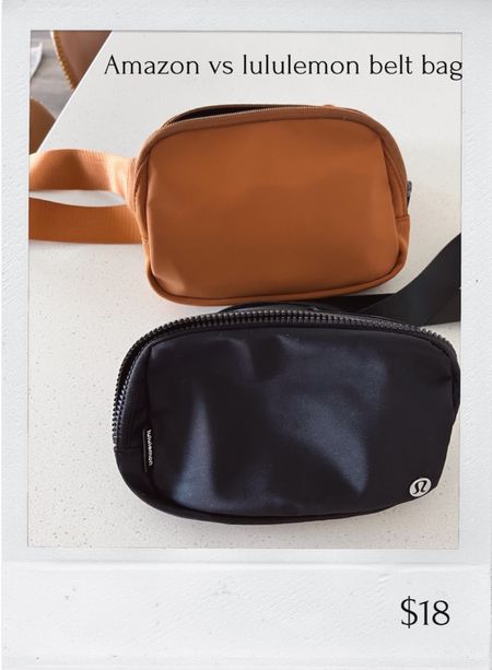 Amazon belt bag $18. Lululemon belt bag dupe. Amazing quality! 



#LTKfit #LTKunder50 #LTKSeasonal