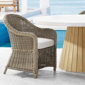 Manchester Outdoor Dining Armchair | Williams-Sonoma
