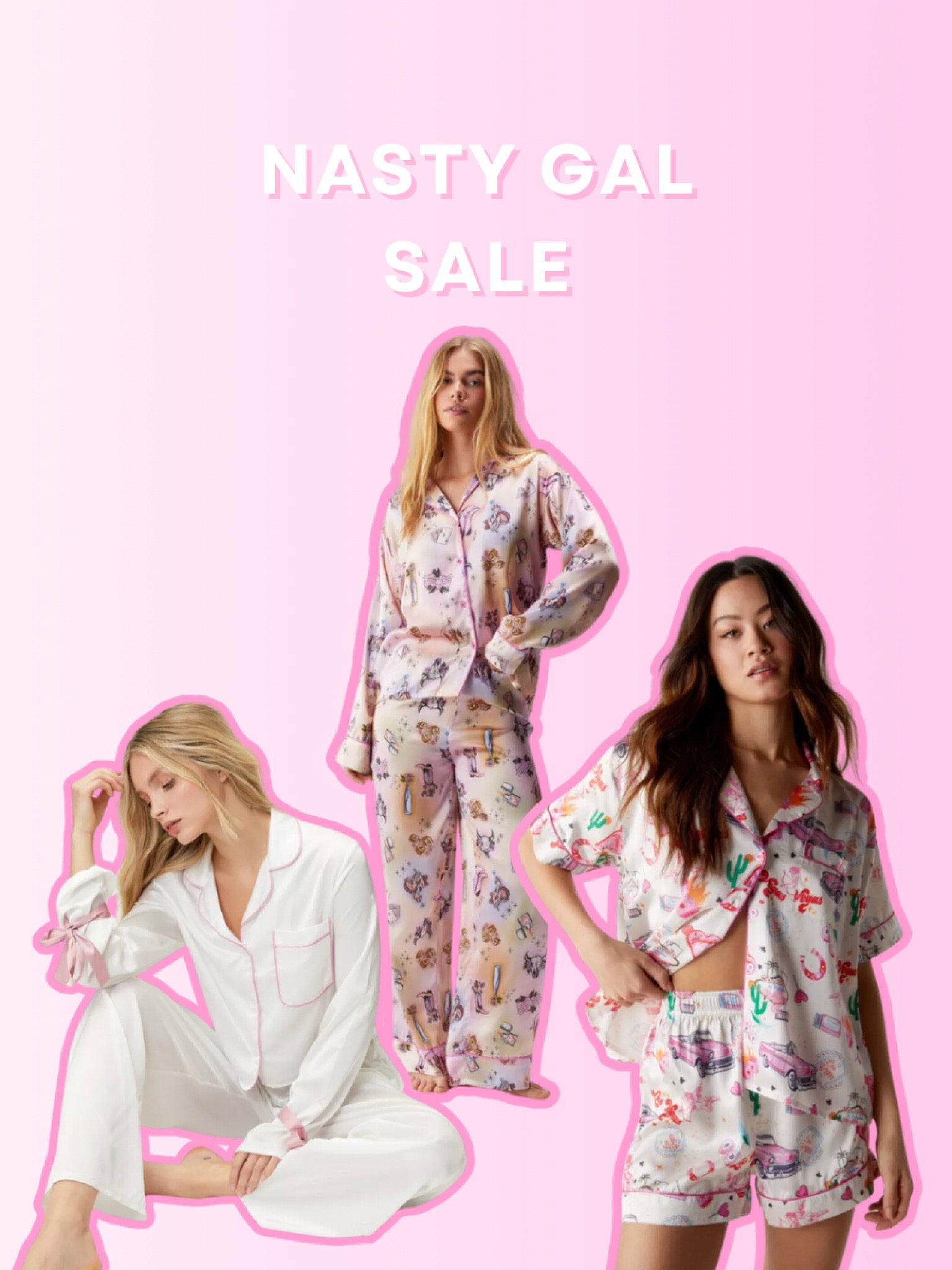 just bought from nasty gal!! they are having a great sale right now!! shop these looks 🩷🤠🤩 #nastygal #fashion #clothes #spring #springfashion #summer #summerclothes #summervibes #style #pajamas #pjs #matchingsets #sleeping 

#LTKstyletip #LTKhome #LTKsalealert