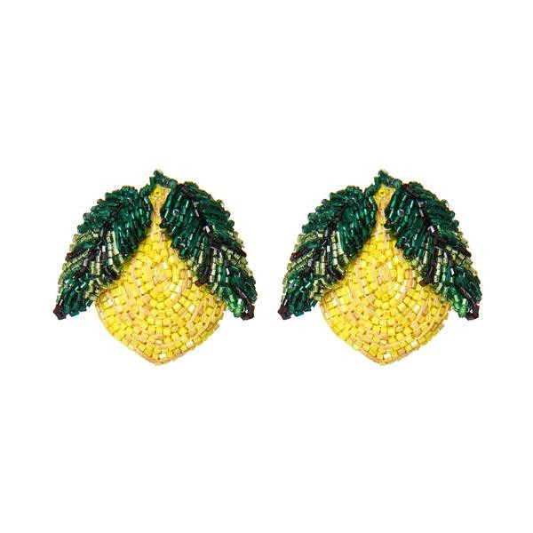 Lemon Studs | Lola + Lina