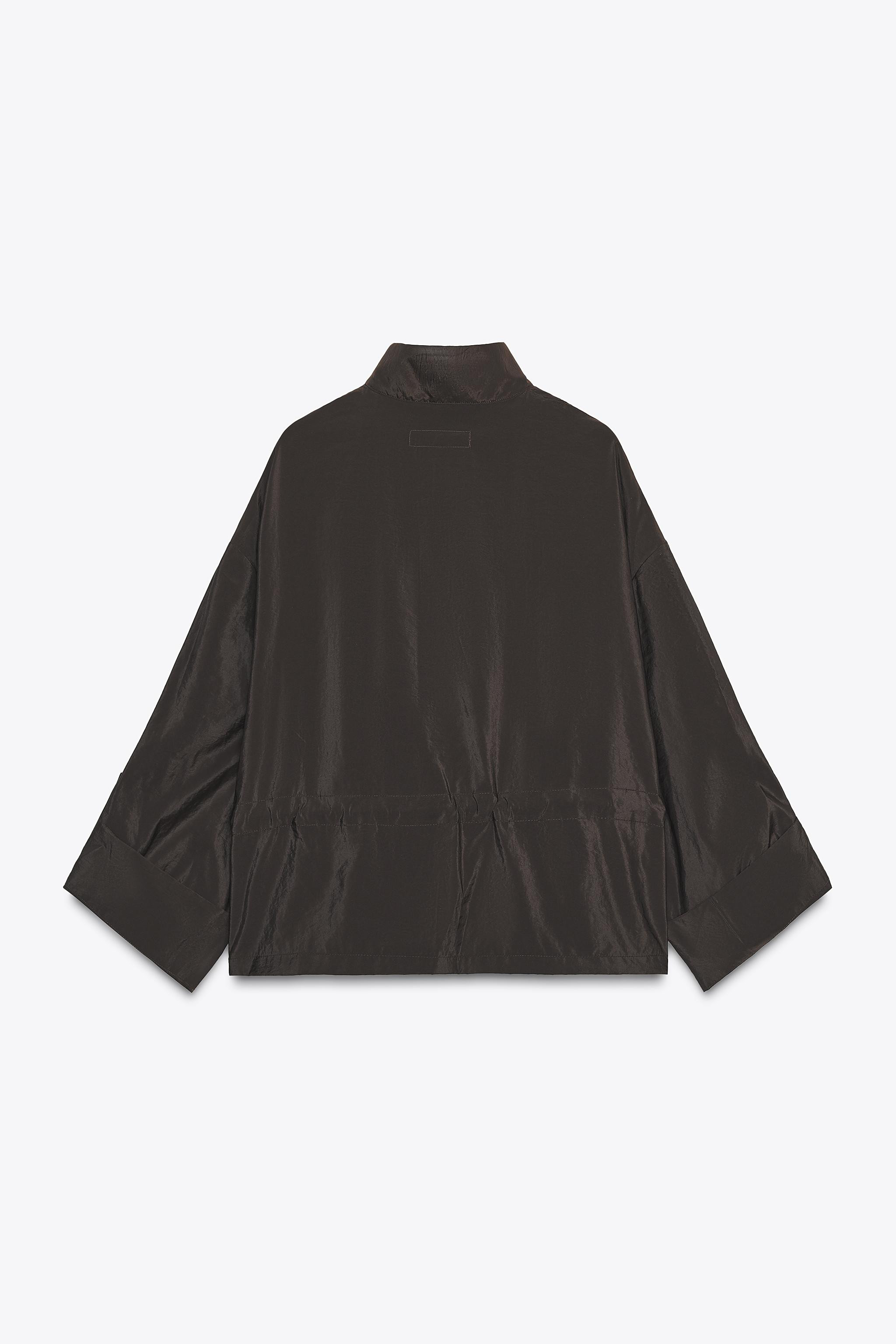 SAFARI JACKET WITH DRAWSTRING | Zara US