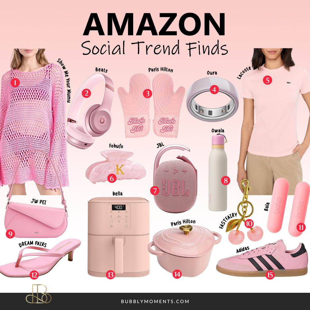 These Amazon social trend finds are everywhere right now ✨ From viral fashion pieces to everyday essentials and must-have accessories, these are the trending finds everyone is adding to cart. Perfect for upgrading your daily routine, refreshing your style, or finding those little things that make life easier and more fun.
Whether you love cozy home finds, cute outfits, beauty favorites, or trendy accessories, this roundup has a little bit of everything. These picks are stylish, practical, and easy to use for everyday life. Save this post for your next Amazon scroll and tap to shop the viral finds everyone is talking about 💕
#LTKStyle #LTKFinds #LTKBeauty #AmazonFinds #TikTokMadeMeBuyIt #AmazonFavorites #ViralFinds #TrendingNow #AmazonMustHaves #OnlineShopping #DailyFinds #MustHaveItems #TrendingProducts #FashionFinds #HomeFinds #BeautyFinds #LifestyleFinds #AmazonDeals #InternetFamous #ViralProducts #ShopWithMe #AmazonTrend 

 
