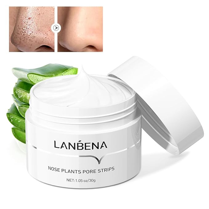 LANBENA Blackhead Remover Peel Off Mask for Face and Nose - 1.05oz. Remove Black Heads Face Black... | Amazon (US)