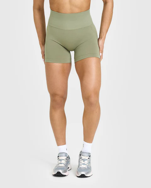 Effortless Seamless Shorts 
 Deep Sage Green | Oner Active (UK / US)