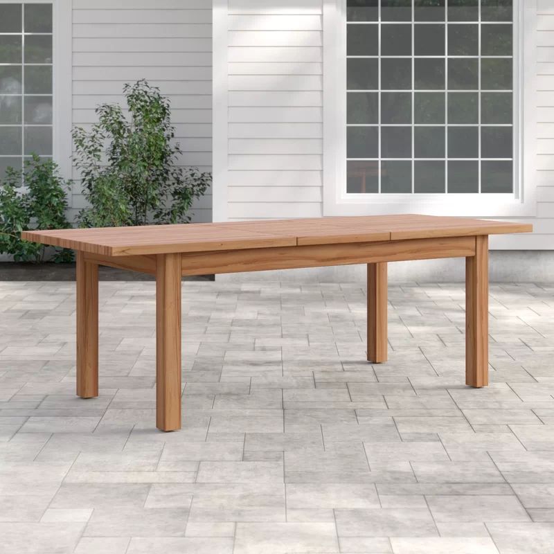 Statler Extendable Outdoor Dining Table | Wayfair North America