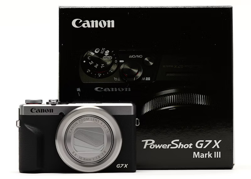 Canon PowerShot G7 X Mark III Camera 3638C001 Silver (US Model) | StockX