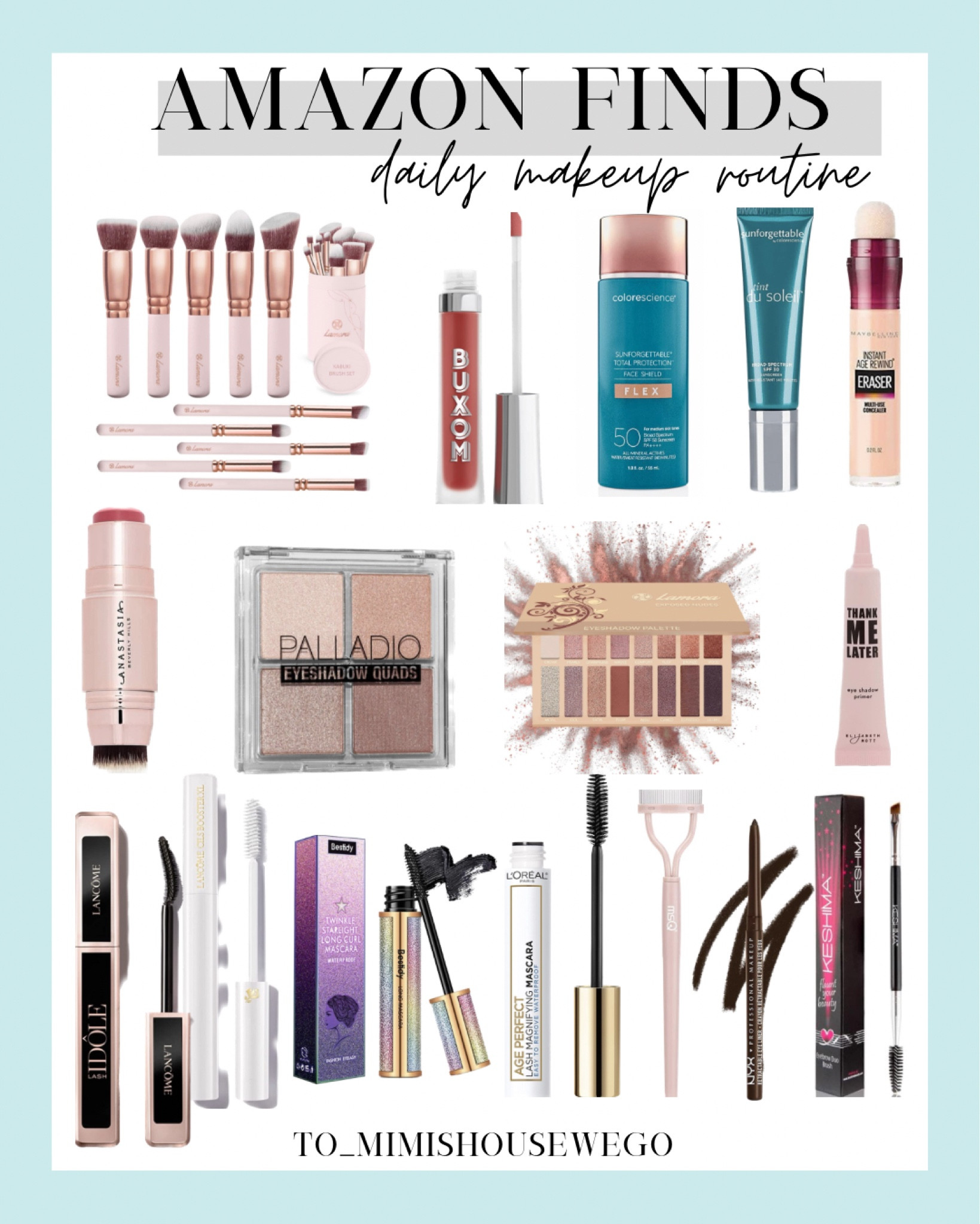 Daily Makeup Routine 

#LTKstyletip #LTKGiftGuide #LTKbeauty