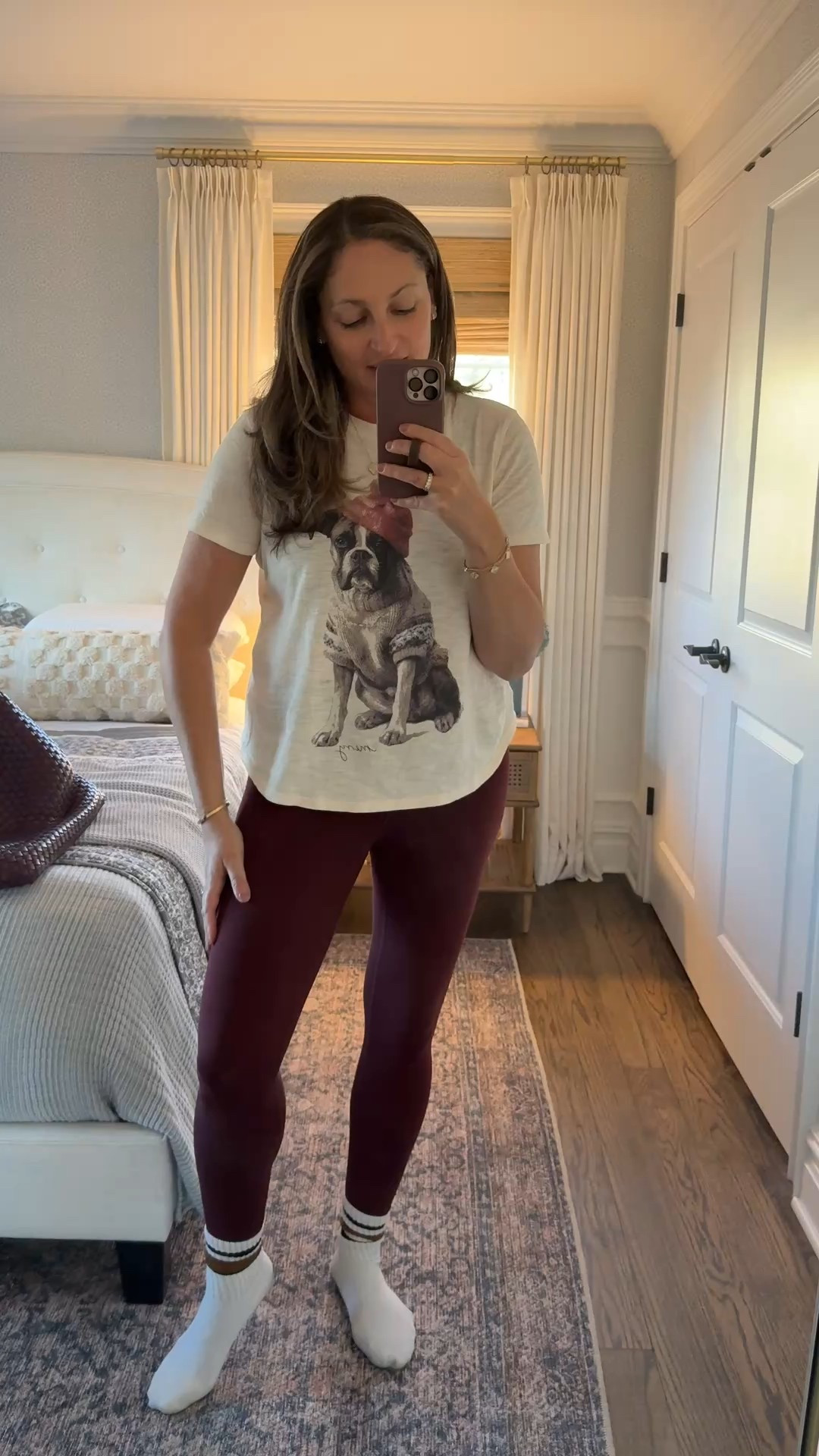 How cute is this winter dog t shirt from Anthropologie?! It’s on sale! Also linking this woven faux leather bag (such a great size and really affordable!!)

#LTKSaleAlert #LTKootd #LTKmomlife