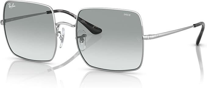 Ray-Ban Women's Rb1971 Square Evolve Photochromic Sunglasses | Amazon (US)