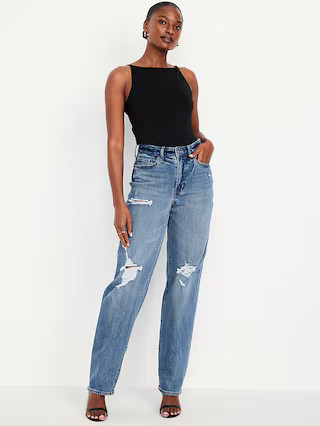 Curvy High-Waisted OG Loose Jeans | Old Navy (US)