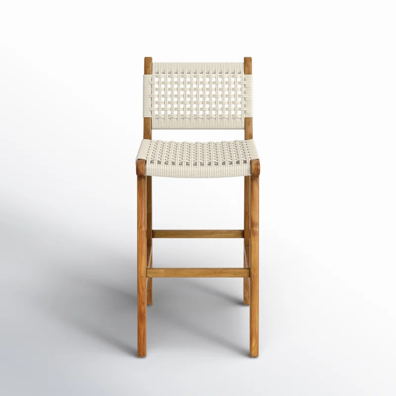 Dimples Woven Stool | Birch Lane