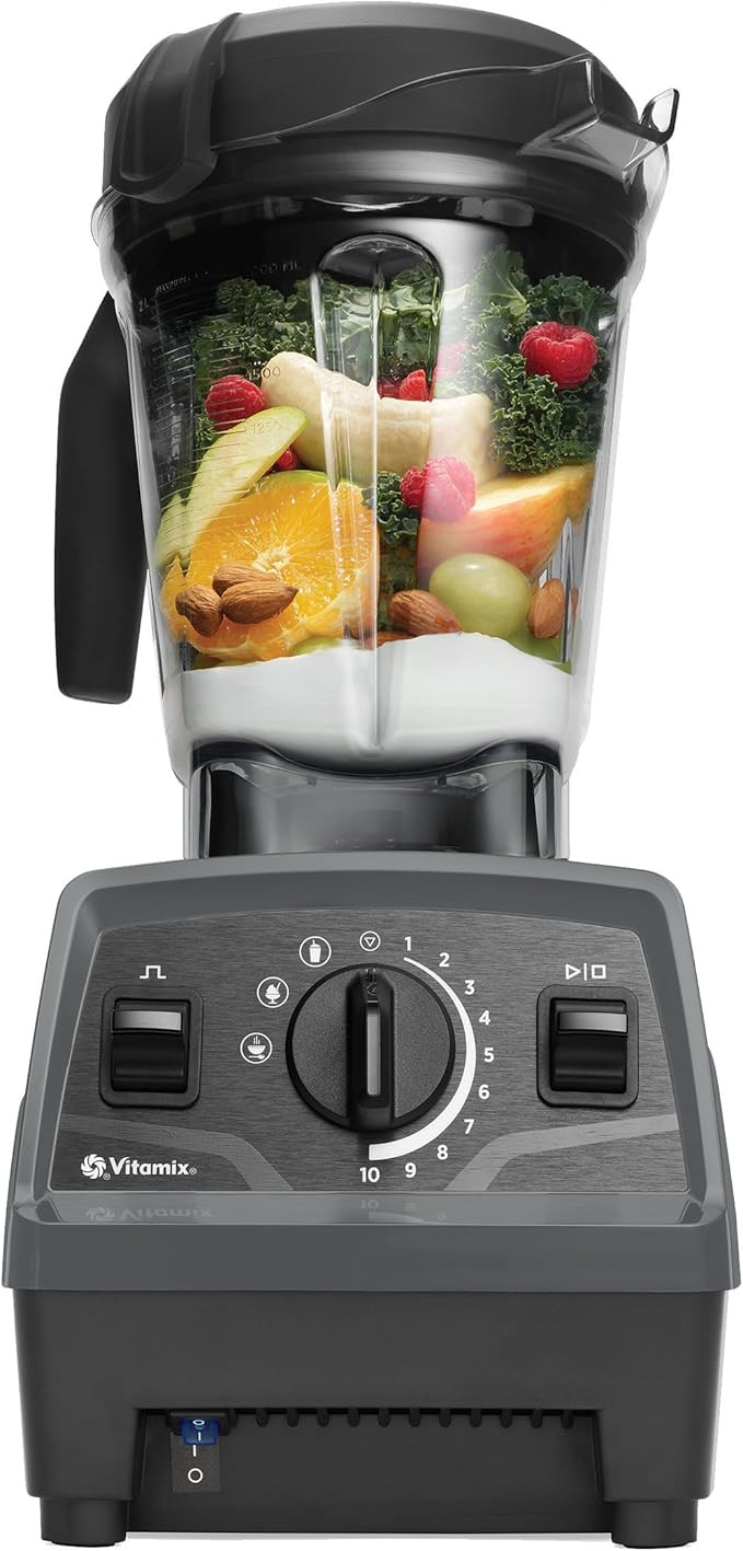 Vitamix Explorian Blender with Programs, Professional-Grade, 64 oz. Low-Profile Container, Slate ... | Amazon (US)
